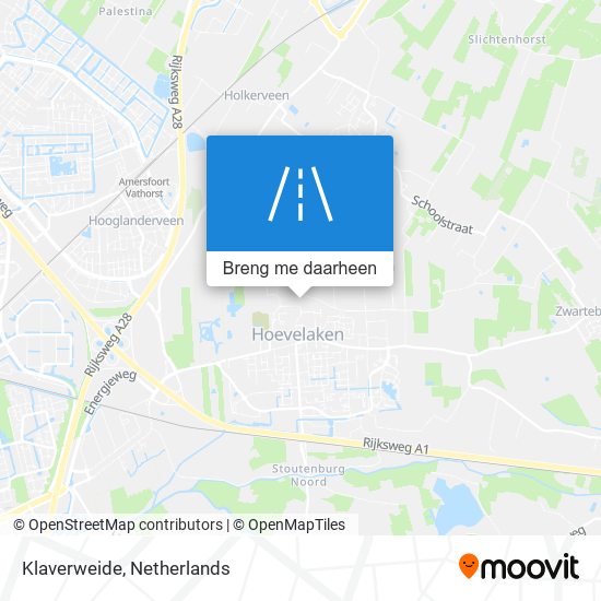 Klaverweide kaart