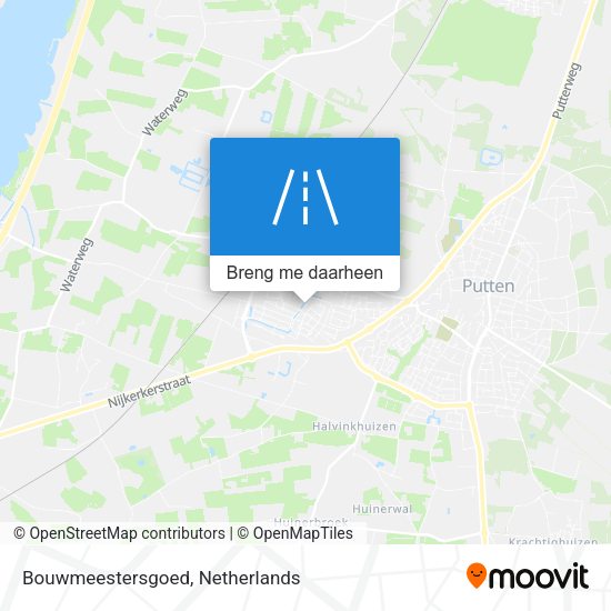 Bouwmeestersgoed kaart