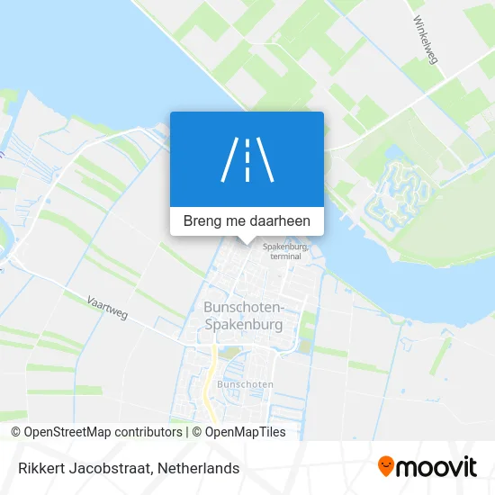 Rikkert Jacobstraat kaart