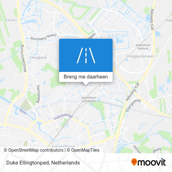 Duke Ellingtonpad kaart