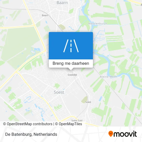 De Batenburg kaart