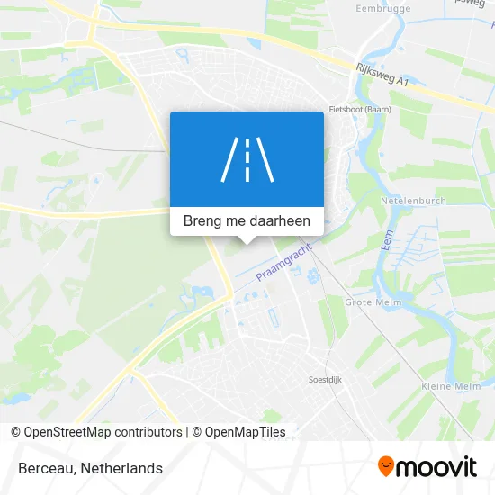 Berceau kaart
