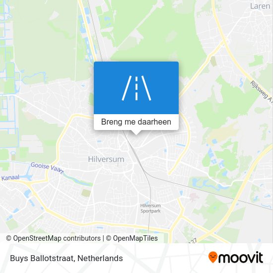 Buys Ballotstraat kaart