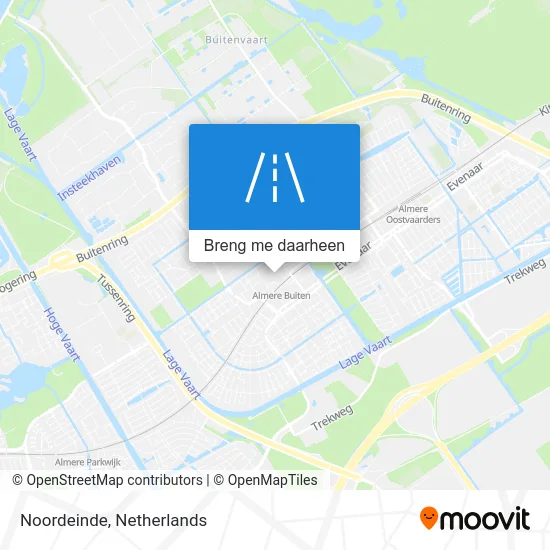 Noordeinde kaart