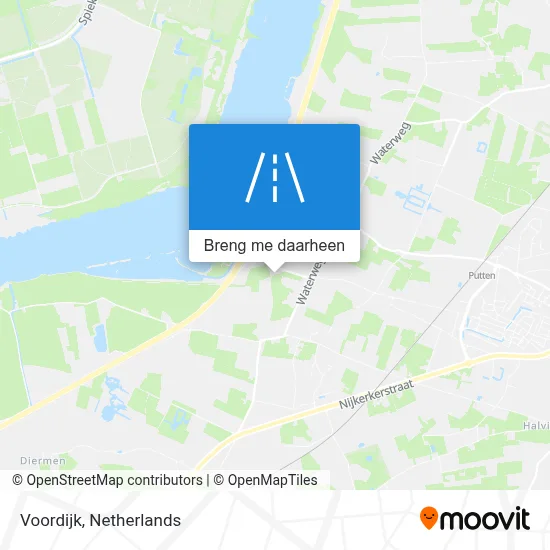Voordijk kaart