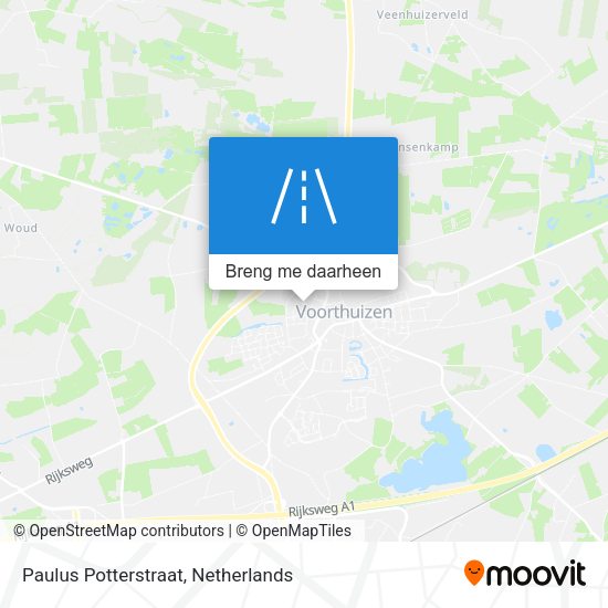 Paulus Potterstraat kaart