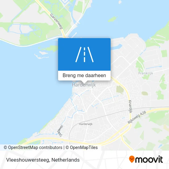 Vleeshouwersteeg kaart