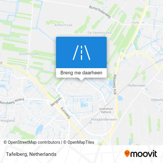 Tafelberg kaart