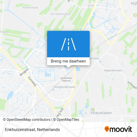 Enkhuizenstraat kaart