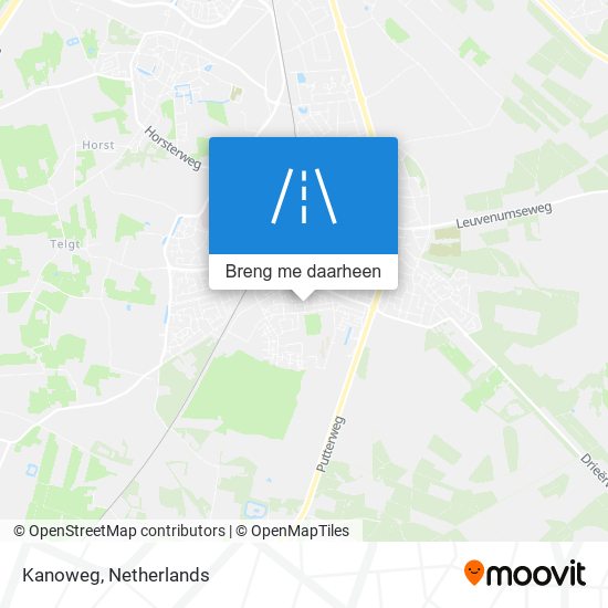 Kanoweg kaart