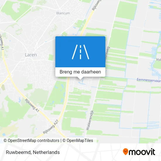Ruwbeemd kaart