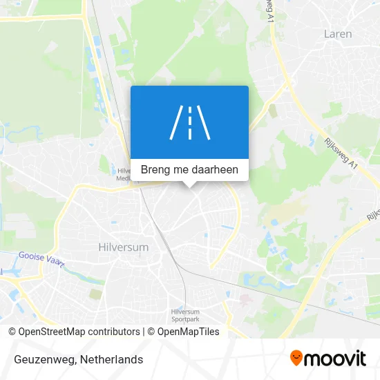 Geuzenweg kaart