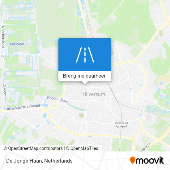 De Jonge Haan kaart