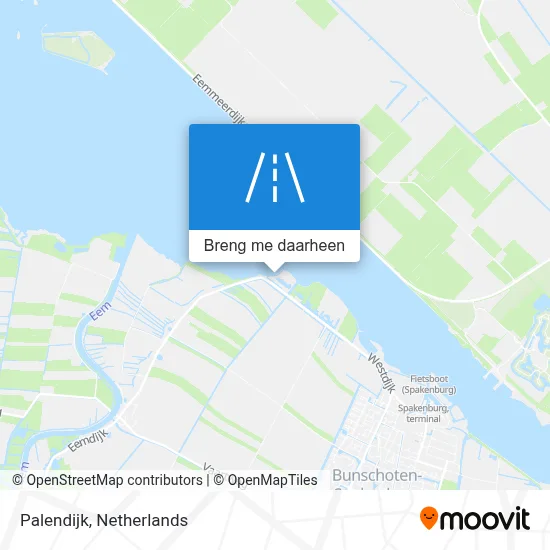 Palendijk kaart