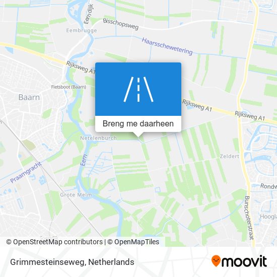 Grimmesteinseweg kaart