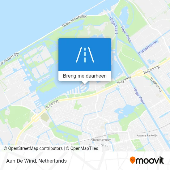 Aan De Wind kaart