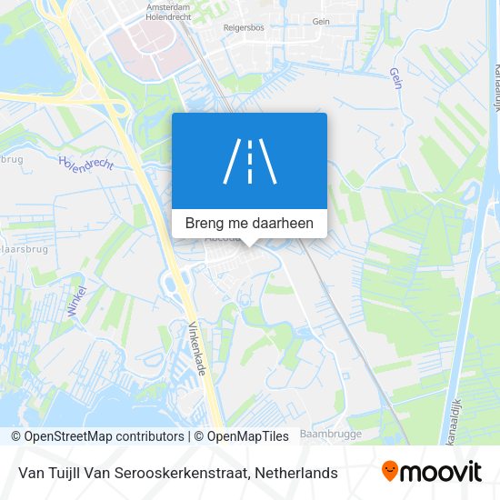 Van Tuijll Van Serooskerkenstraat kaart