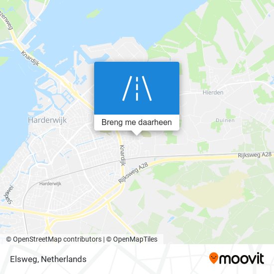 Elsweg kaart