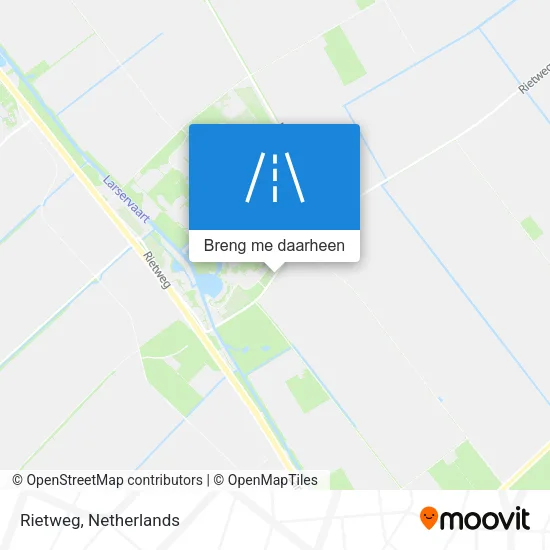 Rietweg kaart