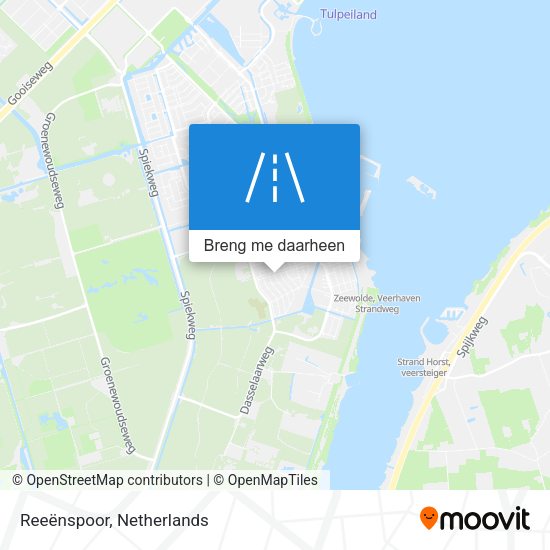 Reeënspoor kaart