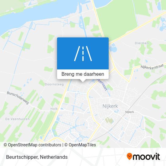 Beurtschipper kaart