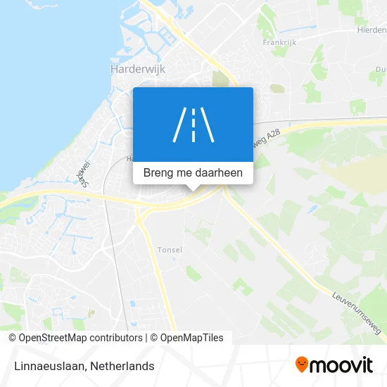 Linnaeuslaan kaart