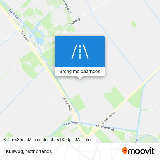Kuilweg kaart