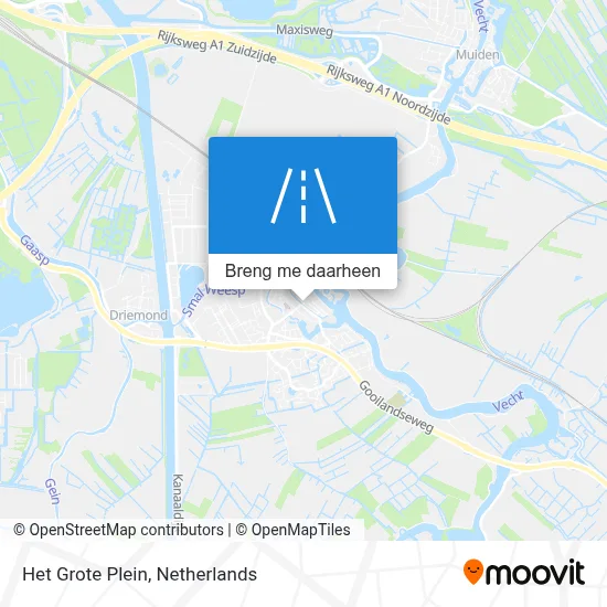 Het Grote Plein kaart