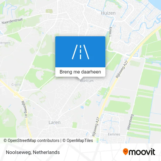 Noolseweg kaart