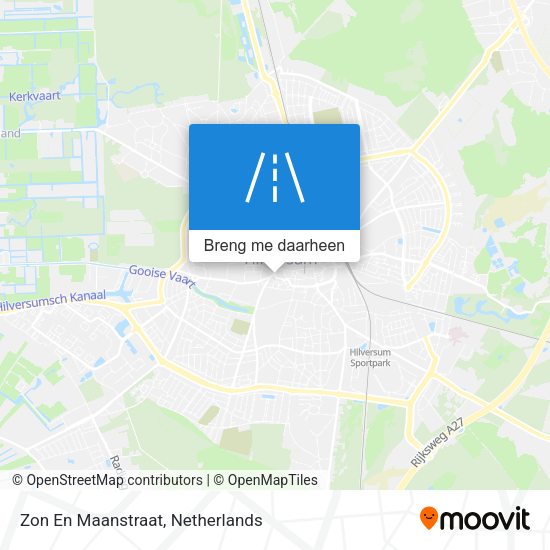 Zon En Maanstraat kaart