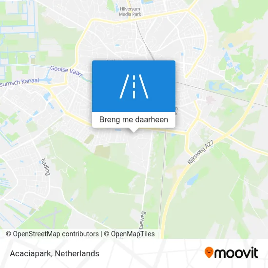 Acaciapark kaart