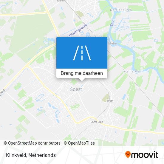 Klinkveld kaart