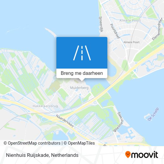 Nienhuis Ruijskade kaart