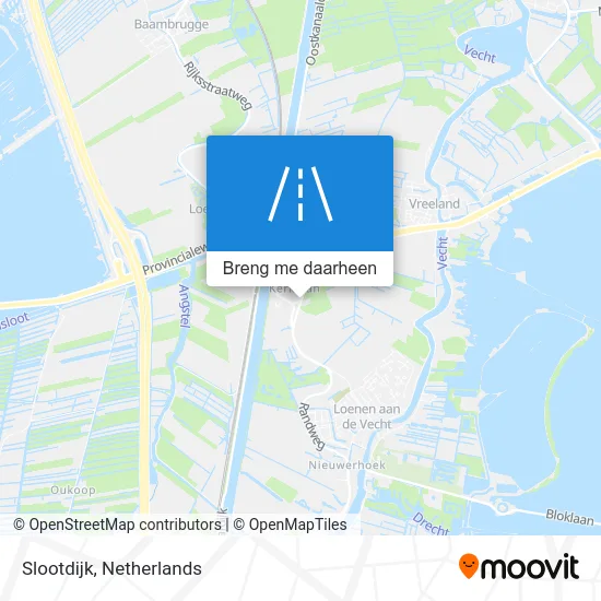 Slootdijk kaart