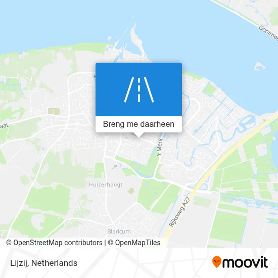 Lijzij kaart