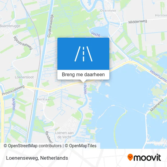 Loenenseweg kaart