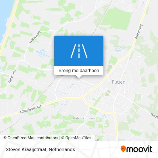 Steven Kraaijstraat kaart