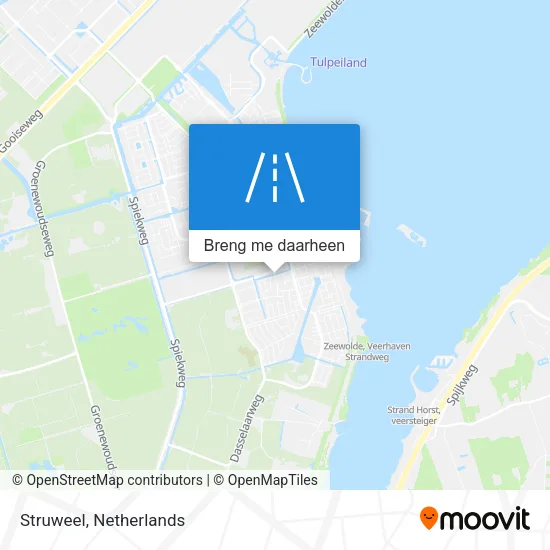 Struweel kaart