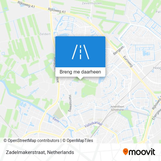 Zadelmakerstraat kaart