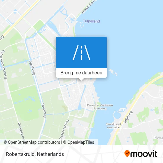 Robertskruid kaart