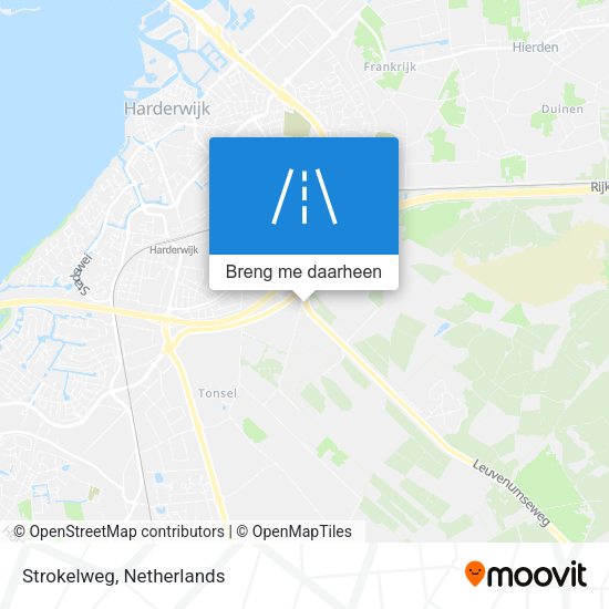 Strokelweg kaart