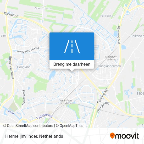 Hermelijnvlinder kaart