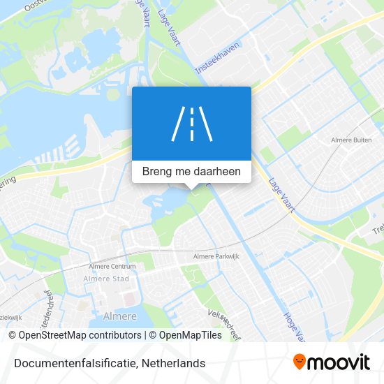 Documentenfalsificatie kaart