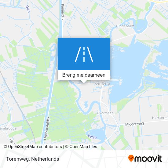 Torenweg kaart