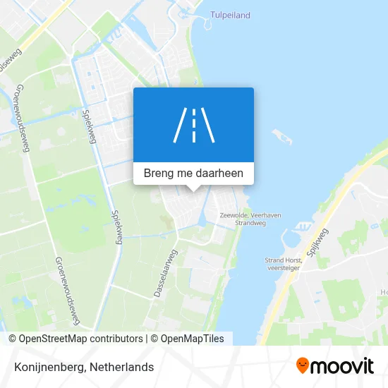 Konijnenberg kaart