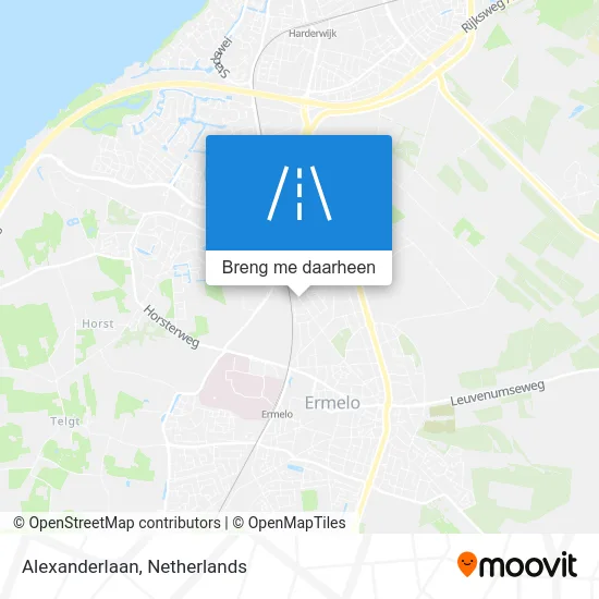 Alexanderlaan kaart