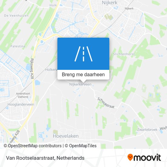 Van Rootselaarstraat kaart