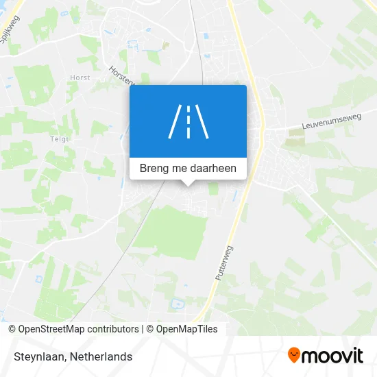 Steynlaan kaart