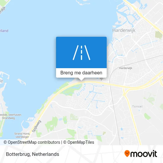 Botterbrug kaart