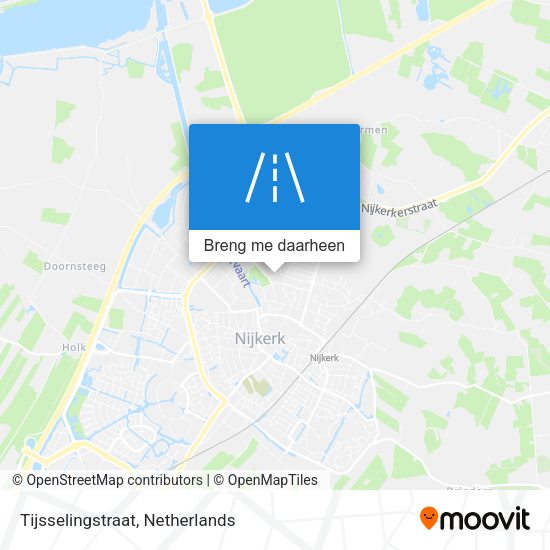 Tijsselingstraat kaart